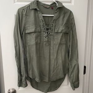 Army green top